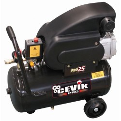 VCE-CA-PRO25 Compresor 230V- 2HP- 25 lt.- 8 BAR- 195 lt./ min.