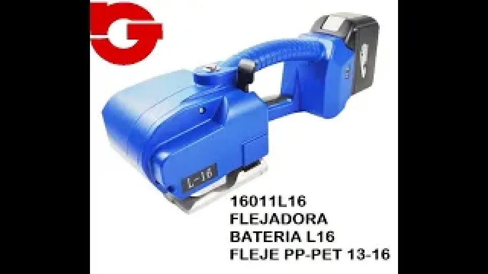 16011L16 FLEJADORA BATERIA L16 PP PET 13 16 MM