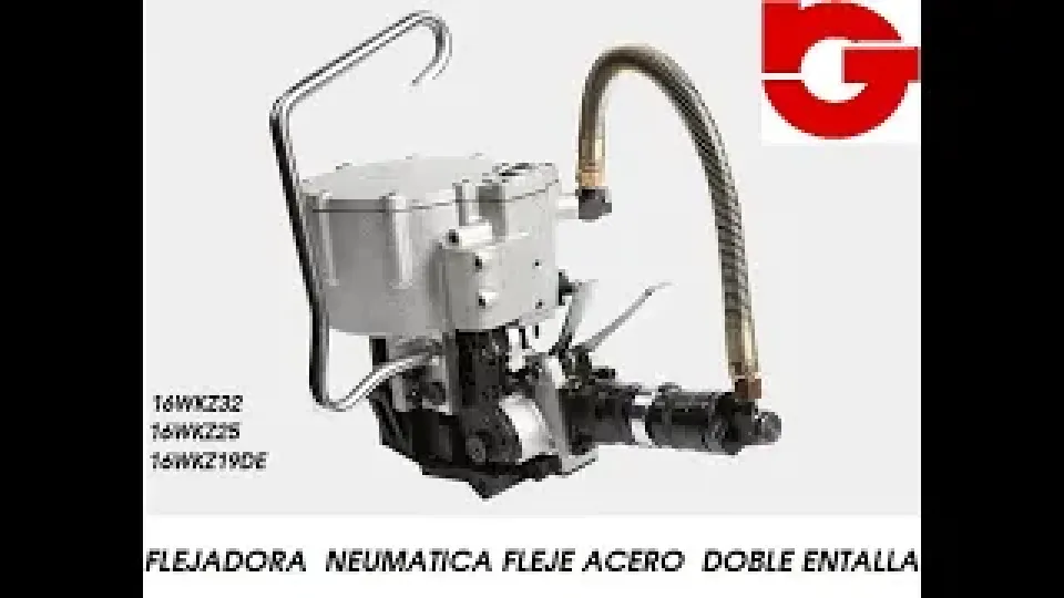 16WKZ32 FLEJADORA NEUMATICA FLEJE ACERO 32 MM KZ 32