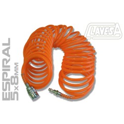 CLATW0010 ESPIRAL 5×8mm DE 10 M. NARANJA