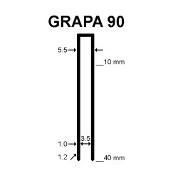 003190IN GRAPA 90 INOX