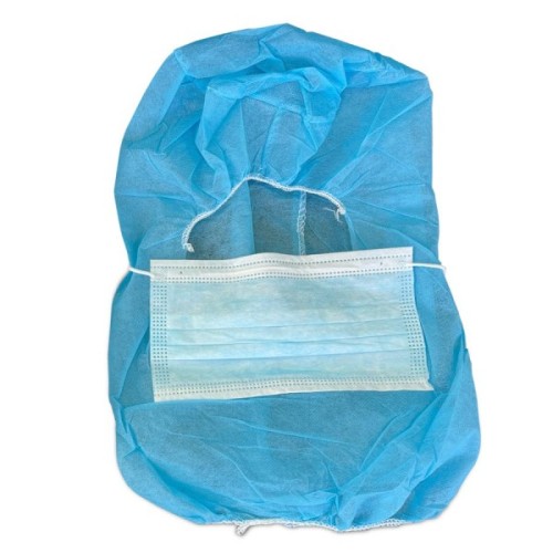 UN01.02.101M Gorro Integral con mascarilla en TNT de Polipropileno