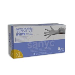 UN04.08.220 Guantes de Nitrilo Sensitive s.polvo, 3,5gr, AQL 1.5