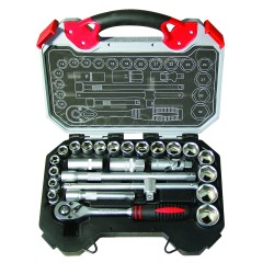 CLAB4025M LLAVE CARRACA (72) JUEGO 25 PIEZAS