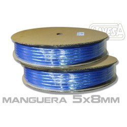 CLATW0508A MANGUERA CLAVESA 5×8mm DE 100 m. AZUL.