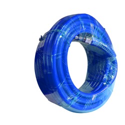 CLATW081210A MANGUERA POL.AZUL 10M+ENCHUFES RAP.