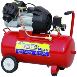 CLAMTA3050 COMPRESOR MITO 3CV 50Ltrs (Doble piston en V)