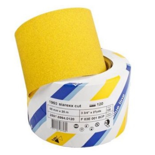 VLE12050 LIJA ROLLO PAPEL  50 MTS. 120 MM. 